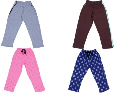 IndiWeaves Track Pant For Boys & Girls(Multicolor, Pack of 4)