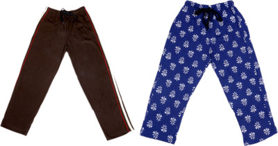 IndiWeaves Track Pant For Boys & Girls(Multicolor, Pack of 2)