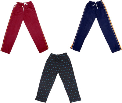 IndiWeaves Track Pant For Boys & Girls(Multicolor, Pack of 3)