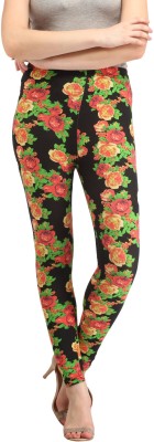 N-gal Ankle Length  Ethnic Wear Legging(Multicolor, Floral Print)