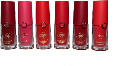 

Romantic Beauty combo of 6pcs Matte Me Lip Gloss L6840(6 ml, Multicolor)