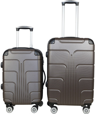 

3g Cabin Suitcase, Check-in Suitcase Combo(Brown)