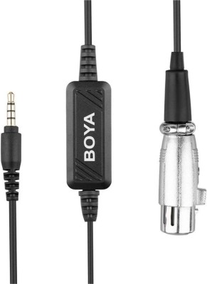 

Boya By-BCA6 Cable XLR to 3.5 plug Microphone(Black)