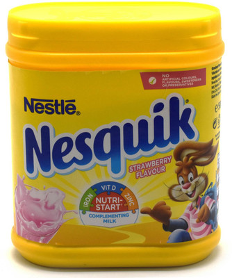 

Nestle Nesquik Complementing Milk, Strawberry Flavour - 500g 500 g