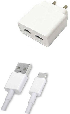 DAKRON Wall Charger Accessory Combo for HTC U11 Plus(White)