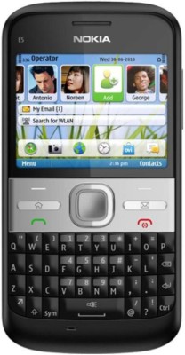 Nokia E5 (Black, 256 MB)(256 MB RAM)  Mobile (Nokia)