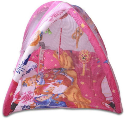 

Croox Nylon Infants Pink Nylon Mosquito Net ( 45 cm × 44 cm) Mosquito Net(Multicolor)