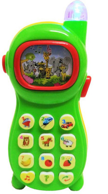 

lifestylesection Musical mobile phone for kids (Multi color)(Multicolor)