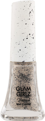 

Glam Girlz Oreo The Nude Nail Paint-03 Jet Black