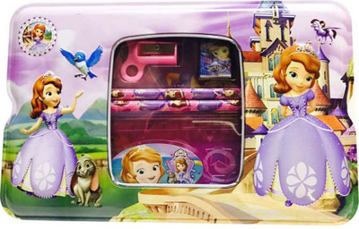 

IndusBay Frozen Cartoon Theme Art Metal Pencil Box(Set of 1, White)