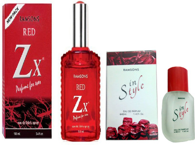 RAMSONS PERFUME 40 ML+RED ZX PERFUME 100 ML Eau de Parfum - 100 ml(For Men & Women)
