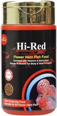 TAIYO Hi-Red For ( 100 G ) Original Product. 0.1 kg Dry New Born, Young, Adult Fish Food