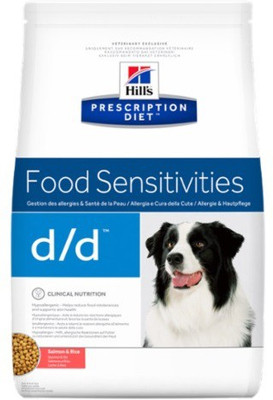 

Hills Prescription Diet d/d Fodd sensitivities Hypoallergenic Salmon & Rice 2 kg Dry Dog Food