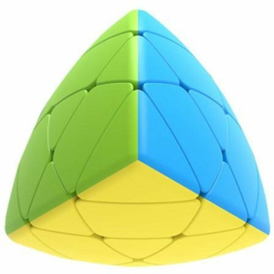 

Qiyi Mastermorphix Stickerless High Speed Cube, High Stability, Amazing Stress Reliever Cube Game, Easy Turning and Smooth Play Puzzle Toy, Multi-Color(1 Pieces)