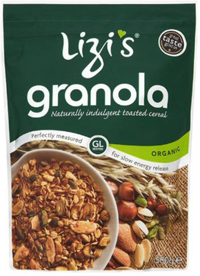 

Lizis Granola, Organic - 500g 500 g