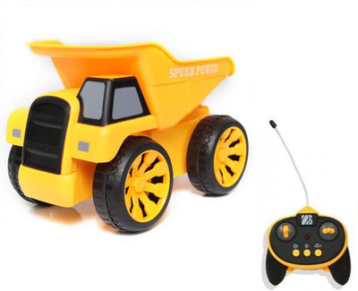 

IndusBay Remote control Dump Truck Construction Automobile Vehicle RC Dumper Truck construction Toy for kids(Yellow)