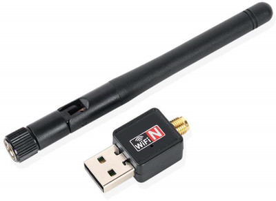 

Maxxlite USB Wifi Dongle 802.11N/G/B (600Mbps) With Antenna Compatible With All Windows PC Computers And Laptops Router Antenna Booster