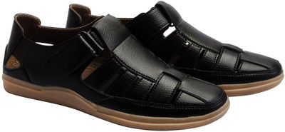 FAUSTO Men Black Casual