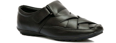 

Shoegaro Men Black Sandals