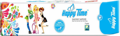 

Happy Time Regular Sanitary Pads Sanitary Pad(Pack of 28)