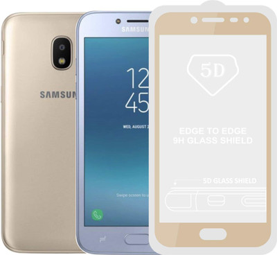 CASE CREATION Edge To Edge Tempered Glass for Samsung Galaxy J4(Pack of 1)