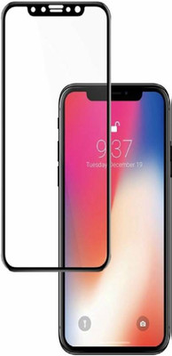realtech Edge To Edge Tempered Glass for Apple Iphone 10(Pack of 1)