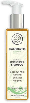 

Aequo Organic 100% Pure Naturals Strengthening Shampoo- 200ml(200 ml)