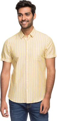 DJ&C Men Striped Casual Shirt