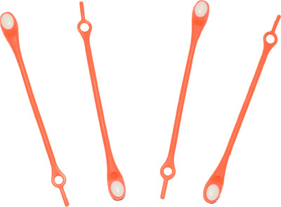 

SPETZ 100 Shoe Lace No Tie Silicone (Orange):- One Size Fits All - Perfect for Sports, Sneakers and Formal Shoes (14 Spetz in one Box) 100% Satisfaction Guaranteed Shoe Lace(Orange Set of 1)