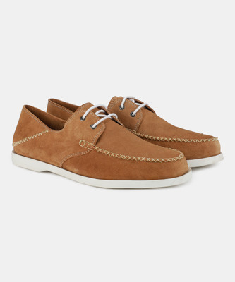 

Bata KEEGAN Boat Shoes For Men(Beige