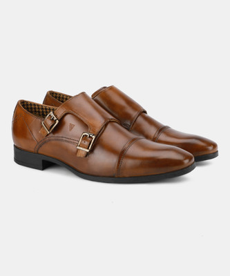 

Van Heusen Monk Strap For Men(Tan