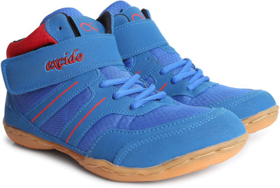

excido Boys Velcro Running Shoes(Blue