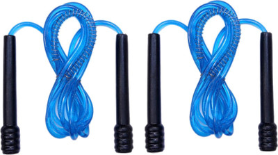 

Sportshour PR-02 Freestyle Skipping Rope(Blue, Length: 274 cm), Black;blue