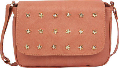 

BISMAADH Girls Casual, Formal Pink PU Sling Bag