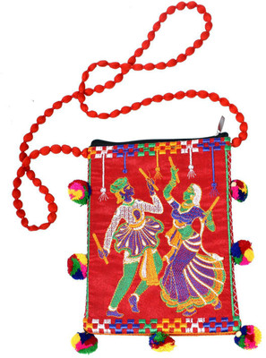 

Destiny Women Casual Multicolor Silk Sling Bag