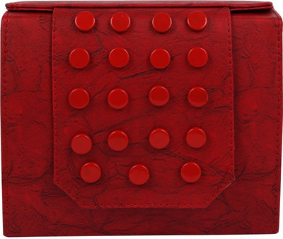

BISMAADH Girls Casual, Formal Maroon PU Sling Bag