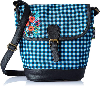 

Kanvas Katha Women Casual Multicolor Canvas Sling Bag