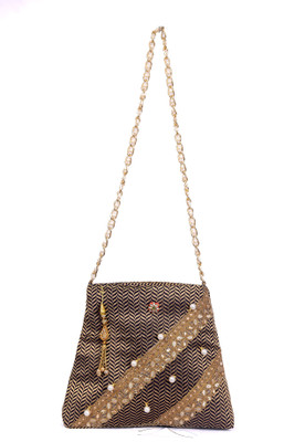 

Cliink Bags Women Evening/Party Black Acrylic Sling Bag