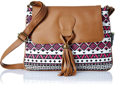 

Kanvas Katha Women Casual Multicolor Canvas Sling Bag