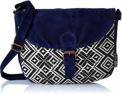 

Kanvas Katha Women Casual Multicolor Canvas Sling Bag