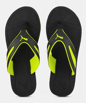 

Puma Fling Tech IDP Flip Flops, Puma black-limepunch