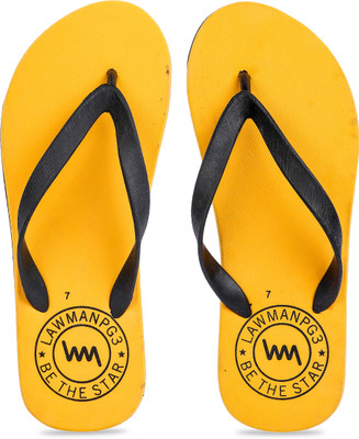 

LAWMAN PG3 Flip Flops, Yellow