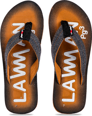

LAWMAN PG3 Flip Flops, Orange