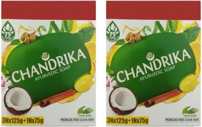 

chandrika AYURVEDIC SOAP 125 GM(125 g, Pack of 2)