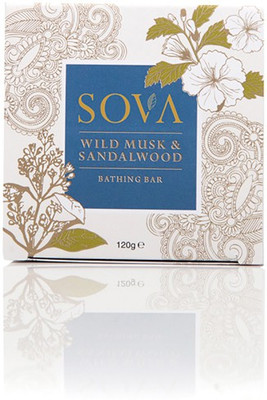 

SOVA Wild Musk & Sandalwood Bathing Bar(120 g)