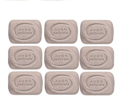 

avon naturals exfoliating soap(900 g, Pack of 9)
