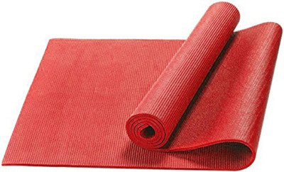 

ASC Premium Quality Yoga Mat PVC Yoga Mat for Exercise and Meditation (173 x 61 Cm ) (3 MM, Dark Orange) Red 3 mm Yoga Mat
