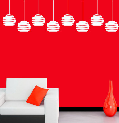 

Kayra Decor Hanging Lights KD009 (Size: 16" X 24") Beautiful Wall Stencil(Pack of 1, Beautiful Design)