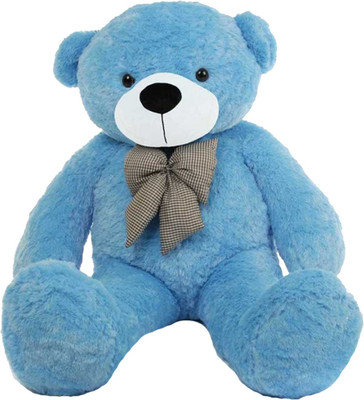 CLICK4DEAL 4 feet long lovable hug able cute large teddy bear Sky Blue - 121 cm(Blue)
