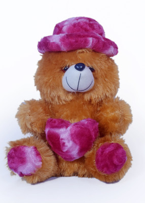 

COST TO COST Brown hairy teddy - 12 inch(Brown)